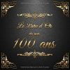Le Livre d'Or de mes 100 ans : Un livre d'or de la fête du 100e anniversaire - 100 pages Format 21 x 21 cm