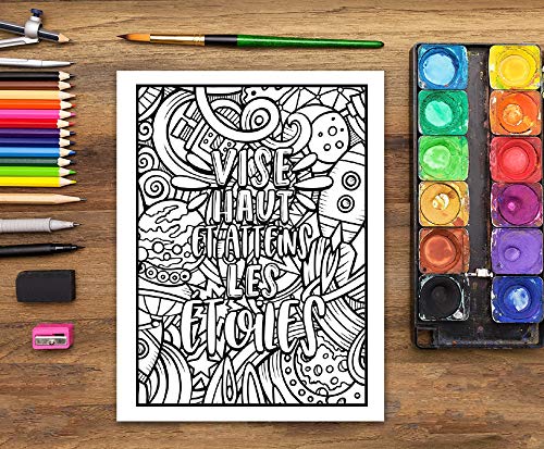 Livre de coloriage pour filles : 37 pages à colorier pour enfants de 8 à 13 ans - 78 pages Format A4