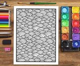Gribouillages : Livre De Coloriage Pour Adultes - 66 pages Format A4