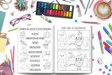 Cahier d'activités pour enfants : mots cachés, points à relier, colorier, dessiner, compter, labyrinthes : 3-10 ans / 124 pages Format 21,5 x 28 cm