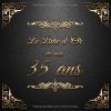 Le Livre d'Or de mes 35 ans : Un livre d'or de la fête du 35e anniversaire - 100 pages Format 21 x 21 cm