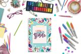 Carnet d'étude de la Bible : Un journal chrétien pour femmes et jeunes filles pour toute une année d'adoration, de gratitude et de prières - 108 pages Format 15 x 22 cm