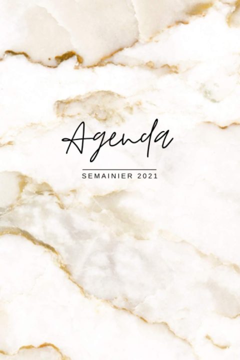 Agenda 2021 Semainier - Agenda Professionnel Annuel Francais Journalier A5 | Janvier 2021 à Décembre 2021 | 142 pages