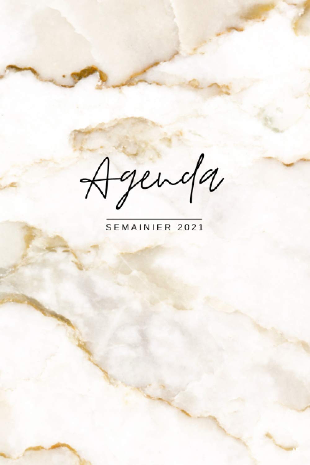 Agenda 2021 Semainier - Agenda Professionnel Annuel Francais Journalier A5 | Janvier 2021 à Décembre 2021 | 142 pages