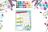 Apprenons à tracer les Lignes, Formes, Lettres : Cahier d’activités pour enfants 3 ans et plus - 90 pages Format A4