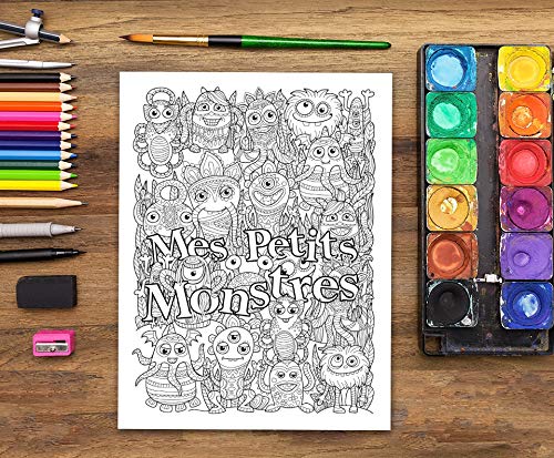 Vie de maman : Un livre de coloriage décalé pour les mamans - 74 pages Format A4