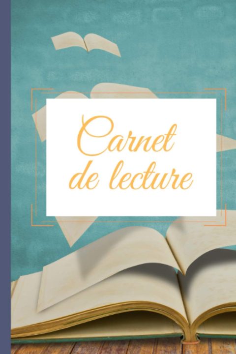 Carnet de lecture 40 fiches de lecture à compléter - 83 pages Format 15 x 22 cm