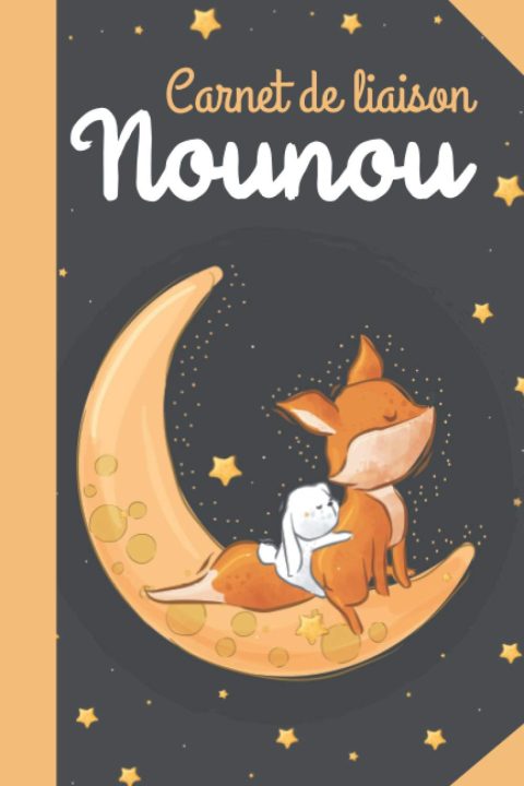 Carnet de liaison Nounou: Journal de bord pour bébé - Cahier de transmissions Nounou / Parents / Assistante maternelle à remplir – 100 pages Format 15 x 22 cm