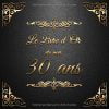Le Livre d'Or de mes 30 ans : Un livre d'or de la fête du 30e anniversaire - 100 pages pour les félicitations écrites - Format 21 x 21 cm