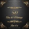 50 ans de Mariage : Un beau livre d'or et album pour 50 ans de Mariage - Le Noces d'Or - 100 pages Format 21 x 21 cm