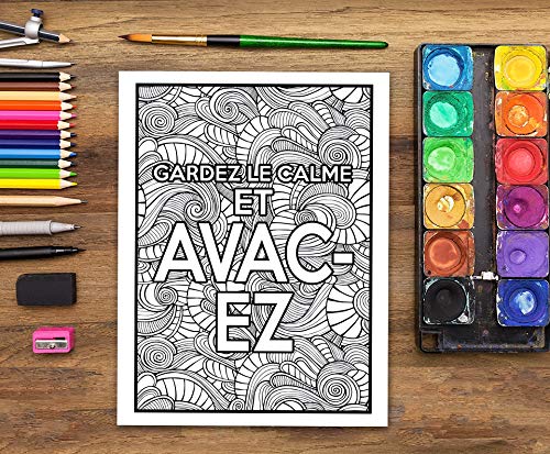Livre de coloriage sarcastique pour adultes : Livre anti-stress pour obstétriciens, gynécologues & médecins - 102 pages Format A4