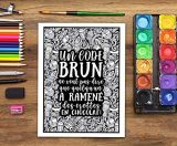 Livre de coloriage sarcastique pour adultes : Livre anti-stress pour obstétriciens, gynécologues & médecins - 102 pages Format A4