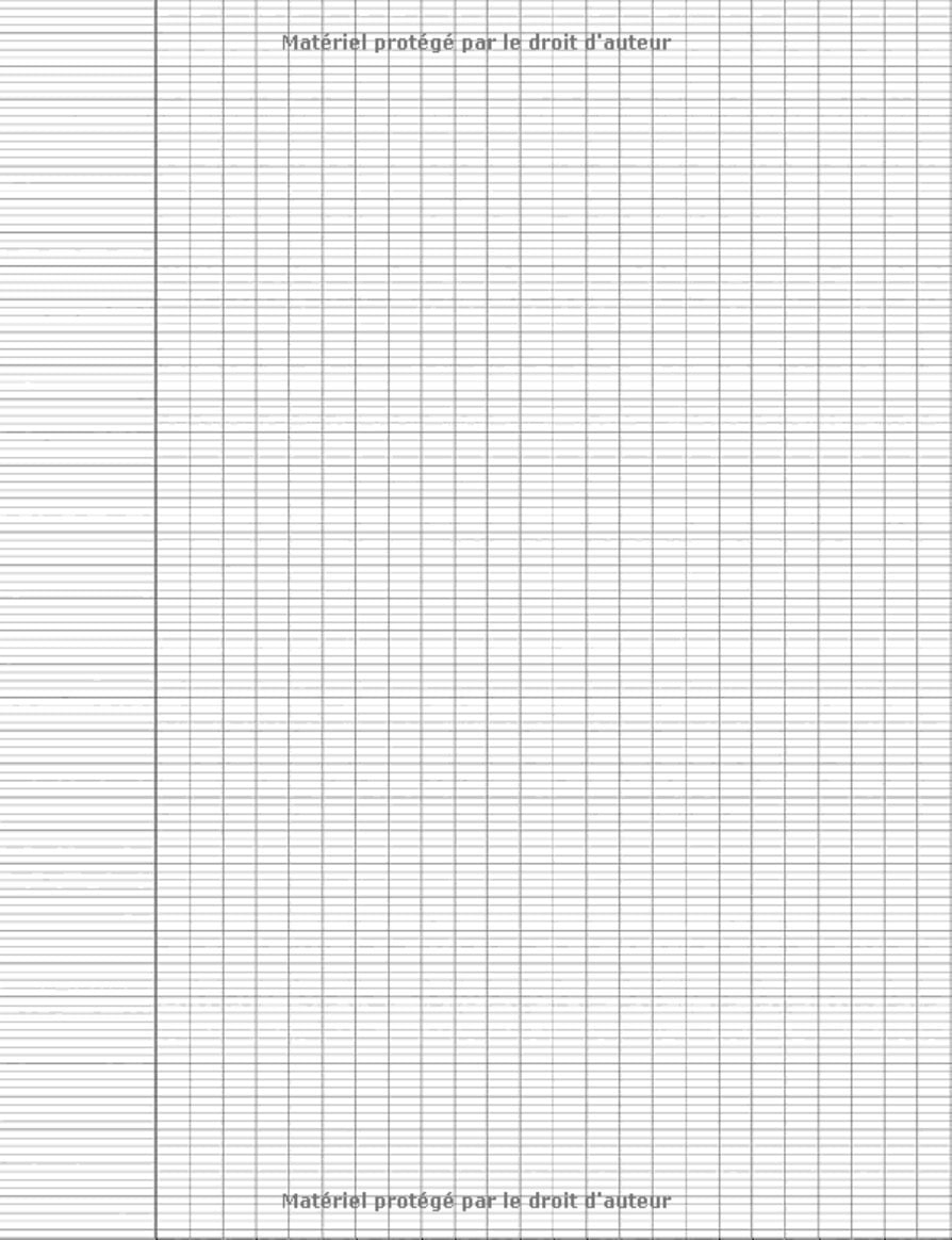 Cahier de Musique - Seyes Grands Carreaux et Portées Cahier Musique et Chant avec Clé de Sol - Grand Format 21,5 x 28 cm - 101 pages