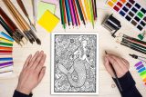 Pets magiques : Un livre de coloriage pour adultes - 30 pages drôles à colorier avec nains, sirènes, licornes, dragons & autres créatures magiques - 66 pages Format A4