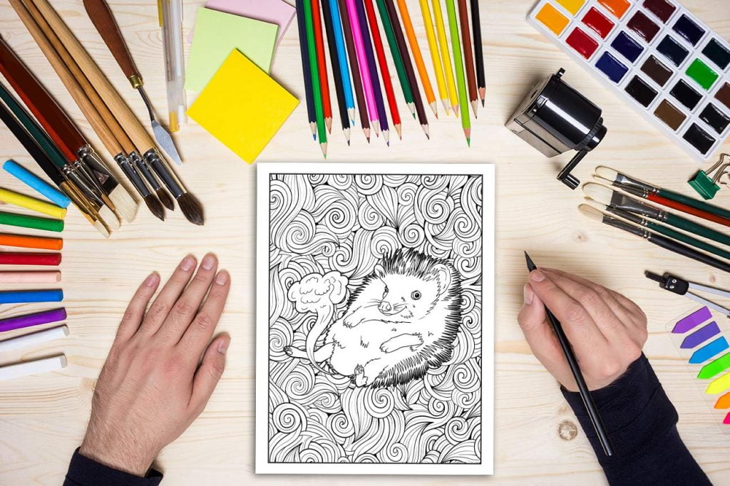 Animaux péteurs : un livre de coloriage décalé pour adultes - 66 pages Format A4