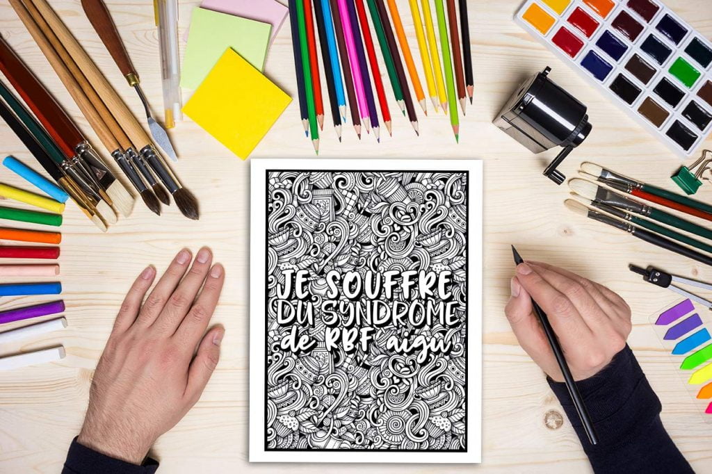 Cette infirmière a besoin d’un p*tain de cocktail - Livre de coloriage grossier pour adultes - 110 pages Format A4