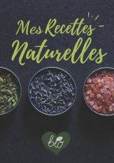 Mes Recettes Naturelles : Mon carnet des recettes cosmétiques et ménagers - 100 Recettes à Compléter - Format 18x25 cm