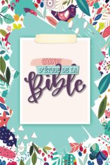 Carnet d'étude de la Bible : Un journal chrétien pour femmes et jeunes filles pour toute une année d'adoration, de gratitude et de prières - 108 pages Format 15 x 22 cm