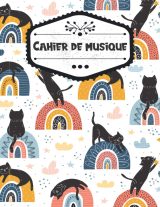 Cahier de musique : Carnet de Musique Avec Portée, Cahier de Partitions, Grand Format - 101 pages Format 21,5 x 28 cm