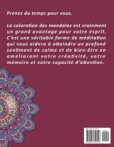 MANDALA LIVRE DE COLORIAGE POUR ADULTES / 100 images à colorier pour soulager le stress - 205 pages Format A4