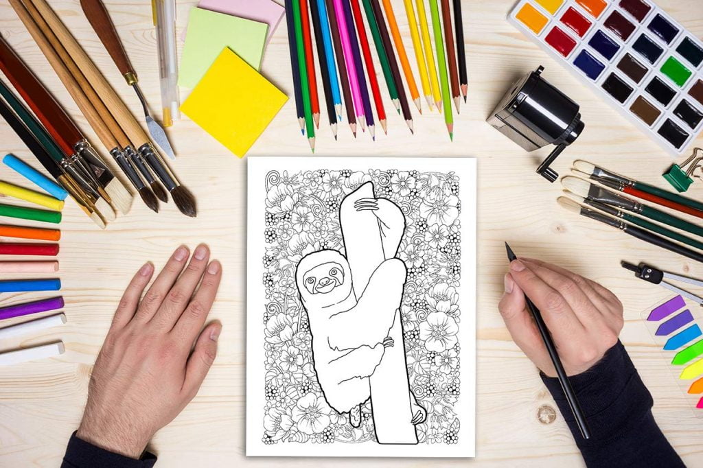 Animaux crotteurs : un livre de coloriage décalé pour adultes - 66 pages Format A4