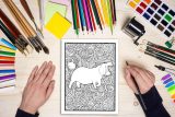 Animaux péteurs 2 : un livre de coloriage décalé pour adultes - 66 pages Format A4