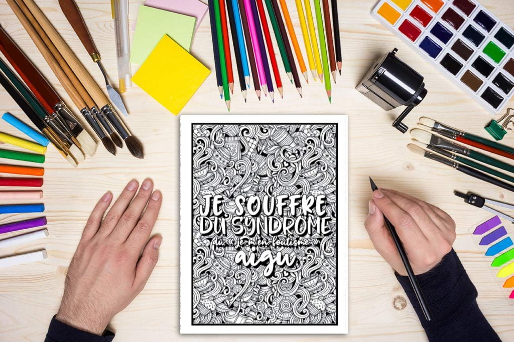 Livre de coloriage grossier pour comptables : Livre de coloriage pour adultes - 52 pages à colorier - Format A4