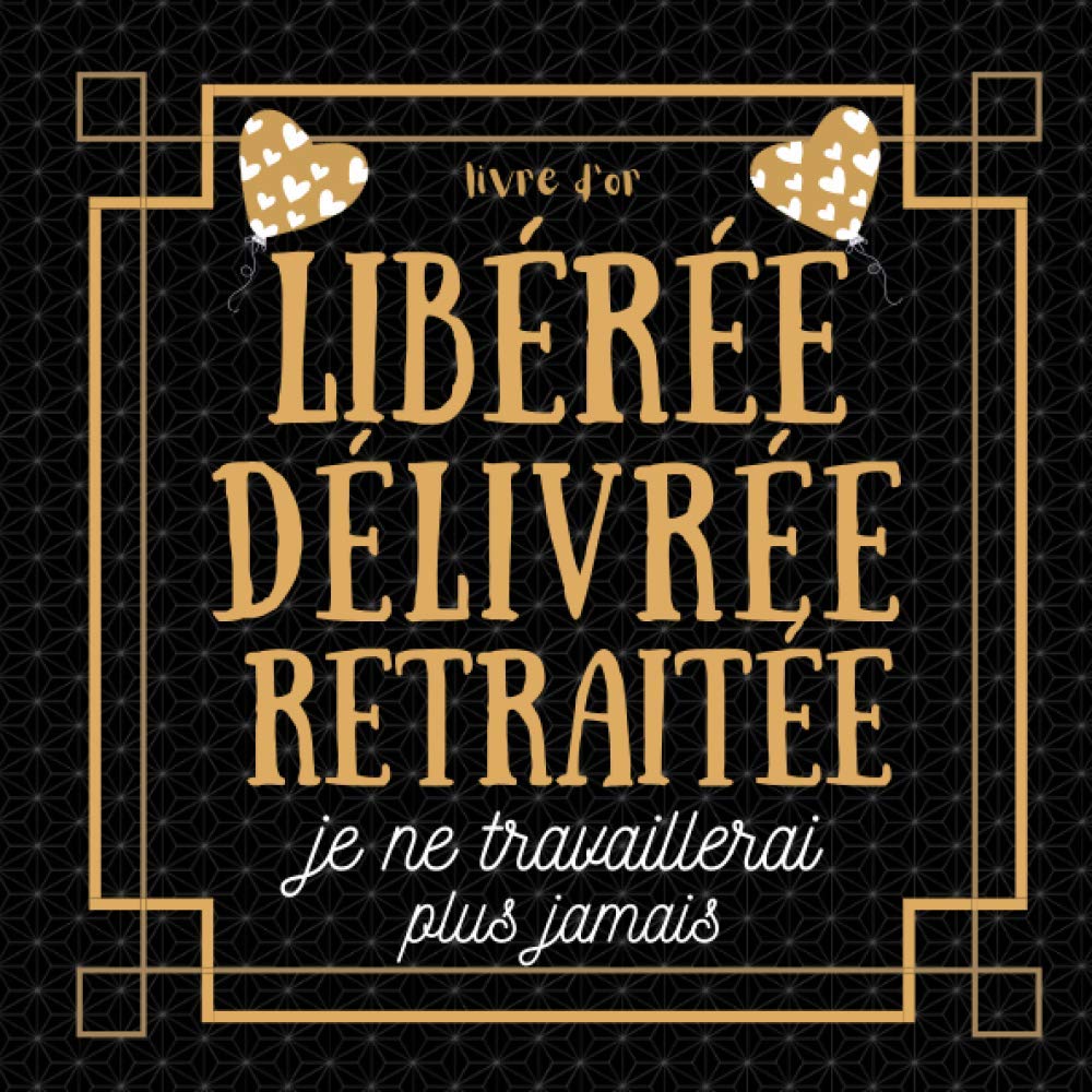 Livre d'or depart collegue Travail retraite , cadeau depart retraite humoristique , Alternative carte depart collegue - 100 pages Format 21 x 21 cm