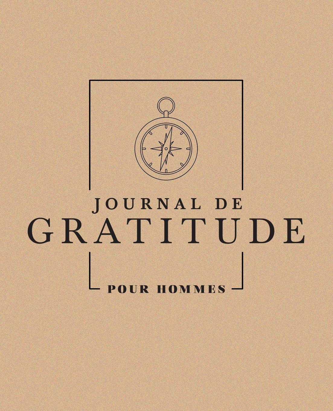 Journal de gratitude pour hommes - 104 pages Format 19x23 cm