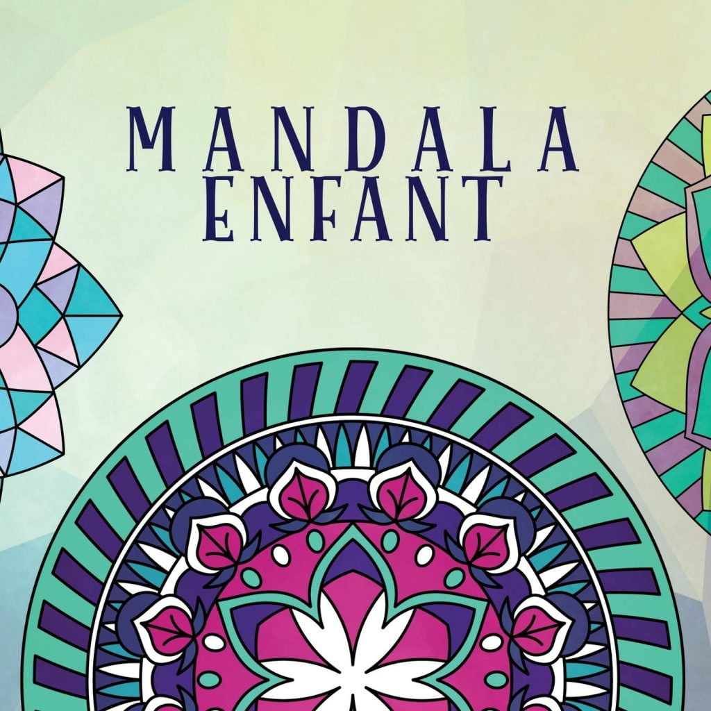 Mandala enfant: Livre de coloriage pour enfants avec des mandalas amusants, faciles et relaxants - 65 pages Format 21,5 x 21,5 cm