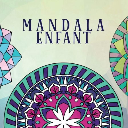 Mandala enfant: Livre de coloriage pour enfants avec des mandalas amusants, faciles et relaxants - 65 pages Format 21,5 x 21,5 cm