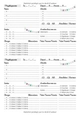 CARNET DE LIAISON NOUNOU : Cahier de transmissions assistante-maternelle : 150 Fiches de liaison, recueil des habitudes de vie de l'enfant accueilli, autorisations à compléter, relevés d'heures - 94 pages Format 18 x 25 cm
