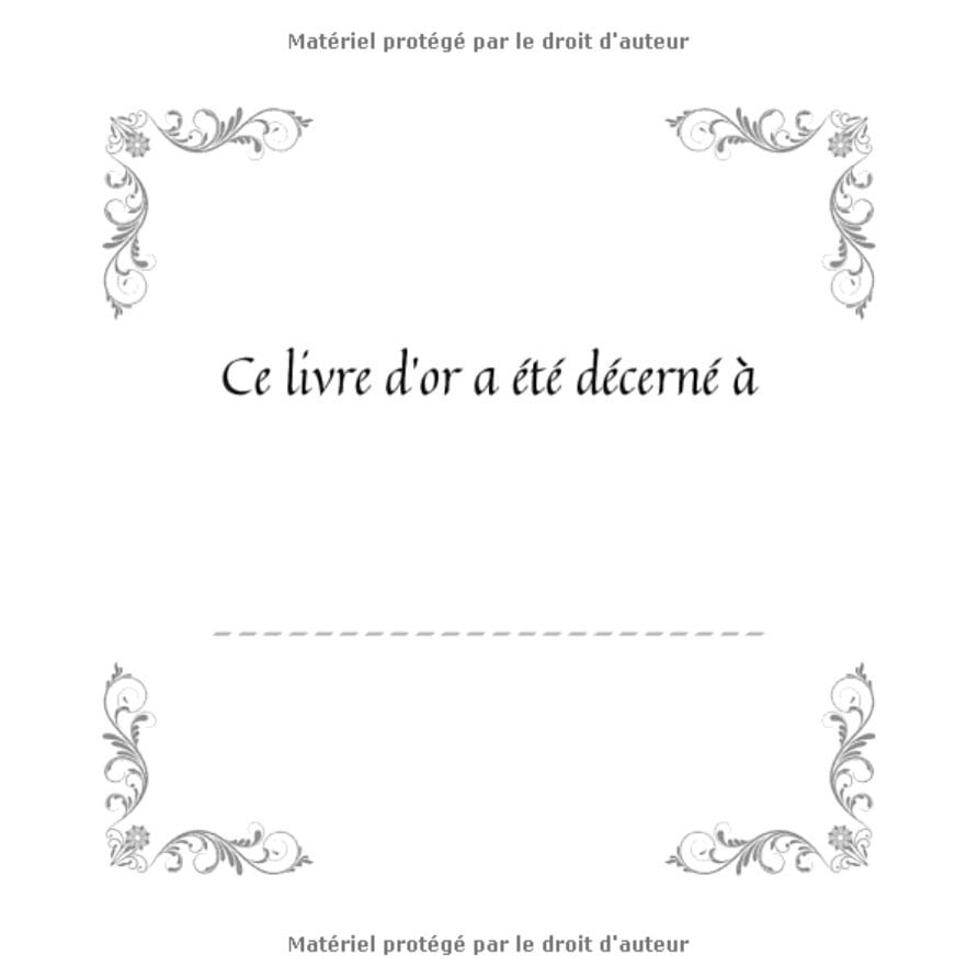 Merci pour tout, le livre d'or : livre d'or retraite homme ou femme, 100 pages Format 21,5 x 21,5 cm