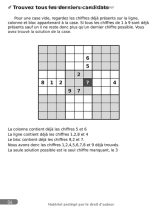 Sudoku adulte maxi format 1080 Grilles DIFFICILE DIABOLIQUE : Livre Sudoku adulte - 540 difficiles - 540 diaboliques - 6 grilles par page - 266 pages Format 21,5 x 28 cm