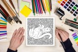 Fesses de chat : un livre de coloriage pour les amoureux des chats - 66 pages Format 21,5 x 21,5 cm