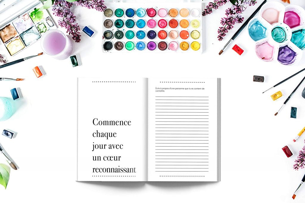 Une bonne journée commence par de la gratitude : Carnet de gratitude : Entretiens une attitude de gratitude - 118 pages format 15 x 22 cm