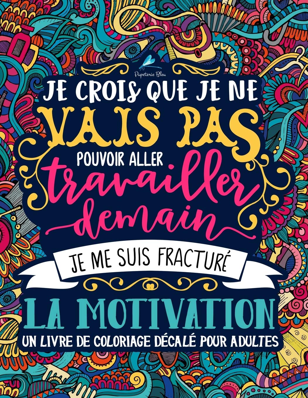 Livre de coloriage décalé pour adultes - 76 pages Format A4