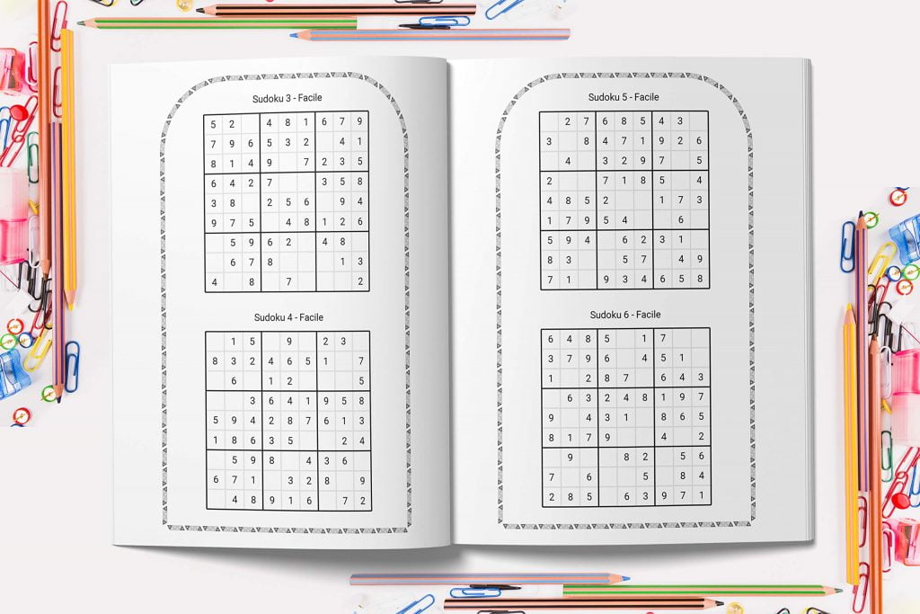Sudoku Pour Les Enfants 6 - 8 Ans : Livre de grilles de Sudoku Facile, Medium, Difficile et leurs solutions. 96 pages Format 14 x 21,5 cm