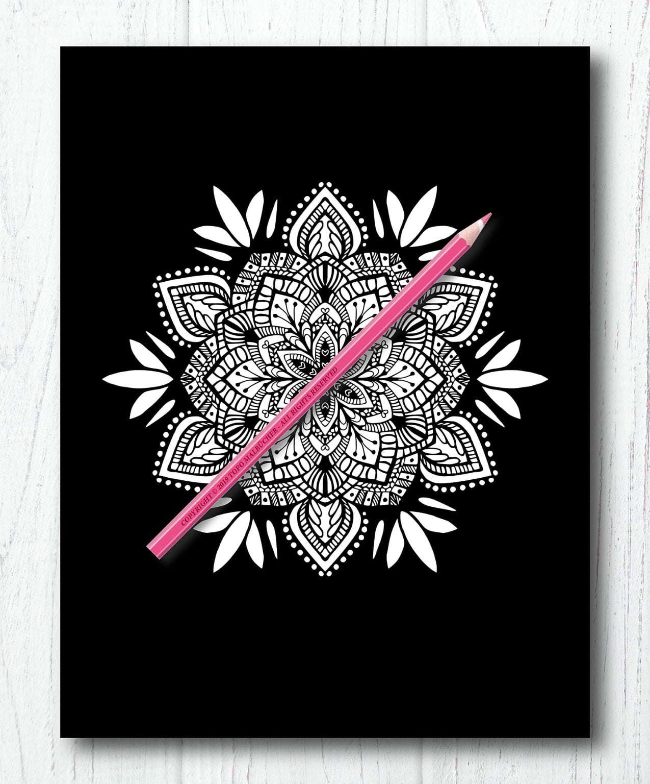 Livre De Coloriage Pour Adultes : Mandalas Nuit Magique - 84 pages Format A4