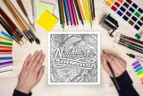 J’emmerde le cancer : Un livre de coloriage grossier pour adultes - 108 pages Format 21,5 x 21,5 cm