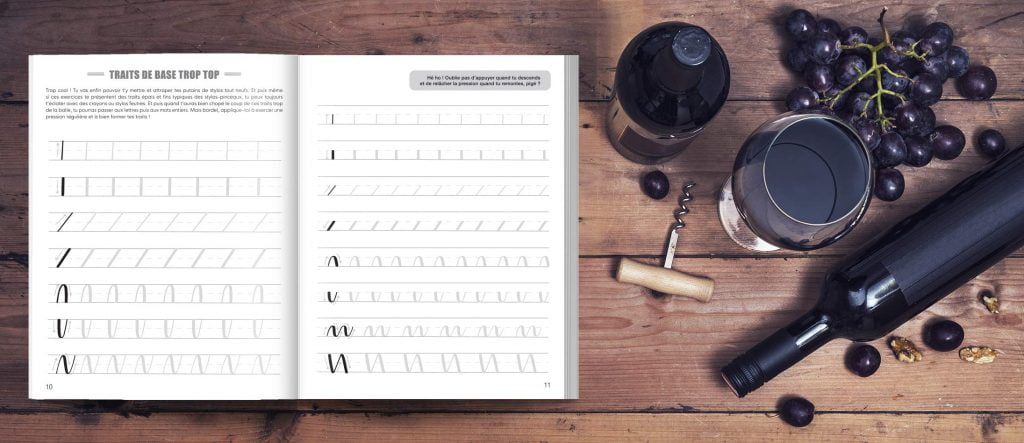 Dégage, je fais du p*tain de lettrage : Lettrage et calligraphie moderne pour débutants et créatifs - 106 pages Format A4