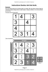 Sudoku pour les enfants 4x4 - 6x6 - 9x9 - 180 sudoku - Niveau : très facile - avec des solutions - 92 pages Format 15 x 22 cm