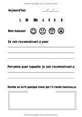 Journal de gratitude pour les enfants - Mon journal 5 minutes : développer la confiance en soi en 5 minutes par jour grâce à la pensée positive - 123 pages Format 18 x 25 cm