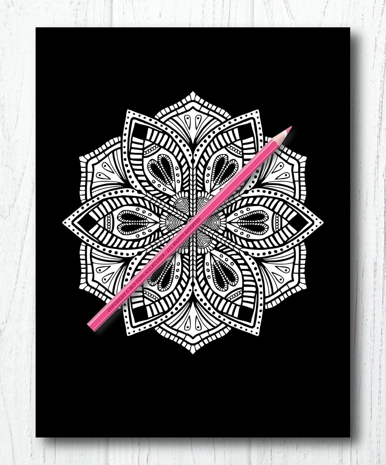 Livre De Coloriage Pour Adultes : Mandalas Nuit Magique - 84 pages Format A4