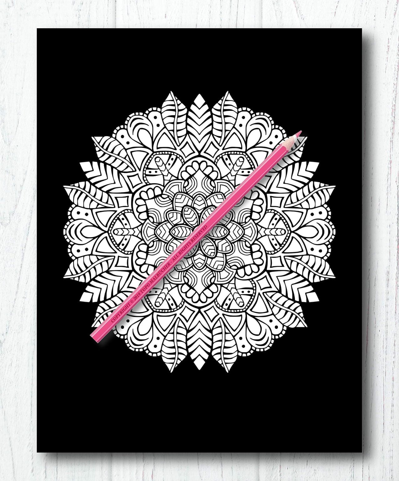 Livre De Coloriage Pour Adultes : Mandalas Nuit Magique - 84 pages Format A4