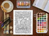 Colorie les Proverbes : Un livre de coloriage chrétien pour adultes : 45 versets de la Bible à colorier - Format 21,5 x 27 cm
