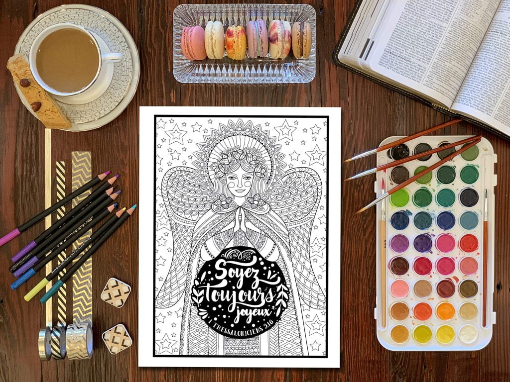 Versets pour Femmes : Un livre de coloriage chrétien pour adultes : 45 versets de la Bible à colorier - 96 pages Format A4