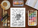Colorie les Psaumes : Un livre de coloriage chrétien pour adultes : 45 versets de la Bible à colorier - 96 pages Format A4
