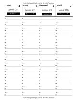 Agenda 2021 - agenda semainier - Planning professionnel - 109 pages Format 21,5 x 28 cm