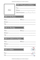 Carnet de liaison Nounou / Parents: Journal de bord de bébé sur son lieu d'accueil - 100 pages Format 15 x 22 CM